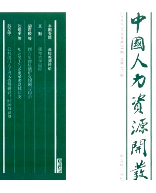 中国人力资源开发